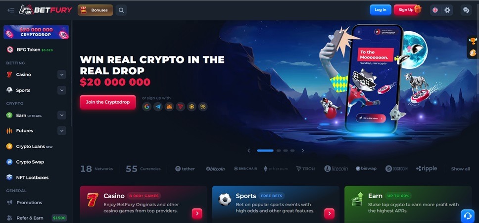 Betfury &Kappa;&alpha;&zeta;ί&nu;&omicron; Online